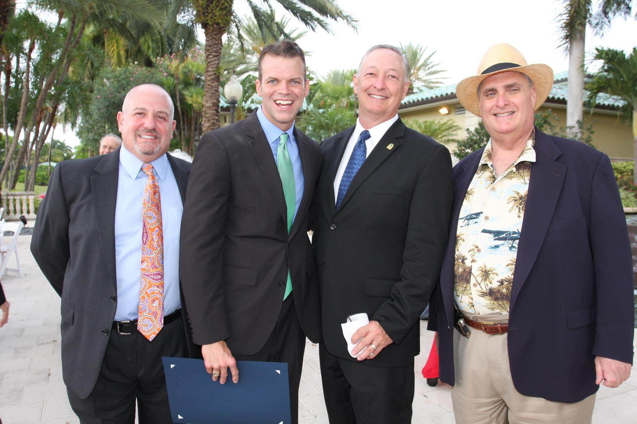 Mayor Resnick at the Broward League of Cities Inst